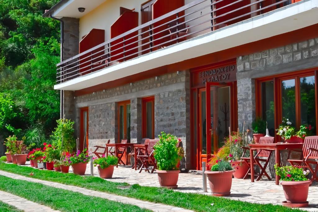 Elatou Hotel Ано Хора Екстериор снимка